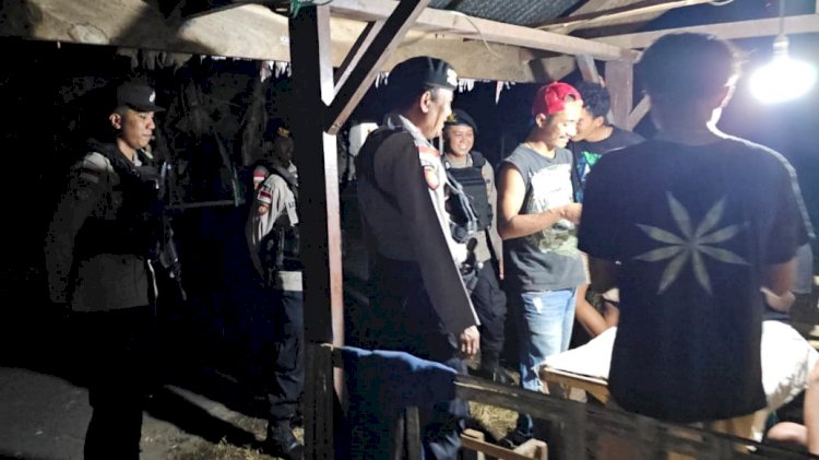 Cegah Gangguan Kamtibmas, Polres Flotim Intensifkan Patroli Malam
