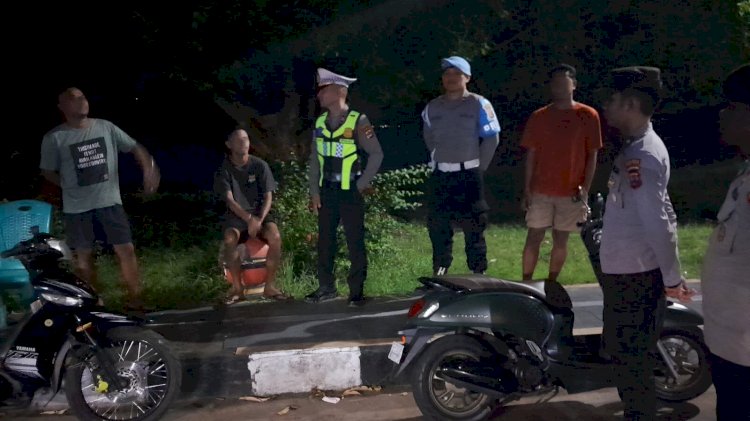 Antisipasi Kerawanan Malam, Polres Flotim Tingkatkan Patroli Dialogis