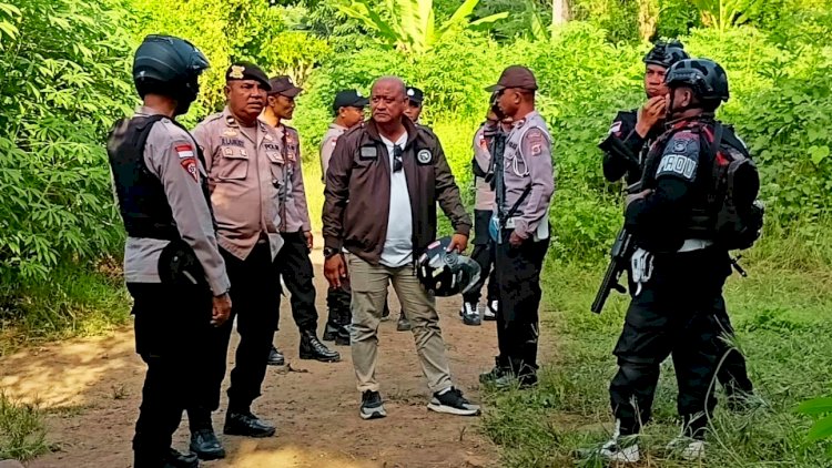 157 Personel Gabungan TNI-Polri Dikerahkan, Polres Flores Timur Optimalkan Pengamanan dan Kondusivitas di Adonara Timur