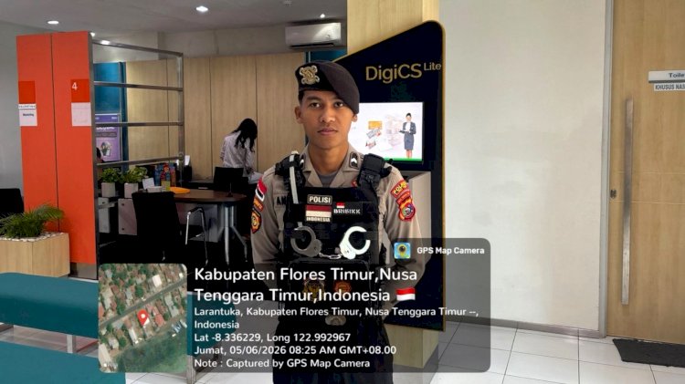 Pengamanan Objek Vital, Wujud Kehadiran Polres Flores Timur Menjaga Stabilitas dan Ketenangan Warga