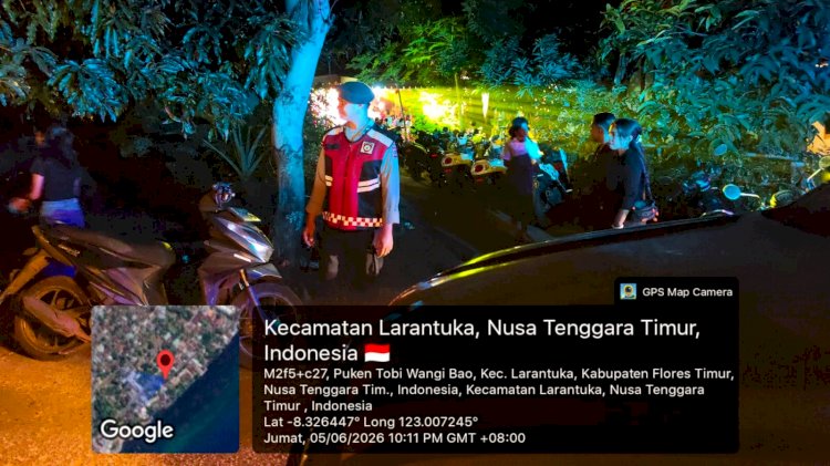 Sambut Baru Berlangsung Aman, Polres Flores Timur Pastikan Situasi Tetap Kondusif