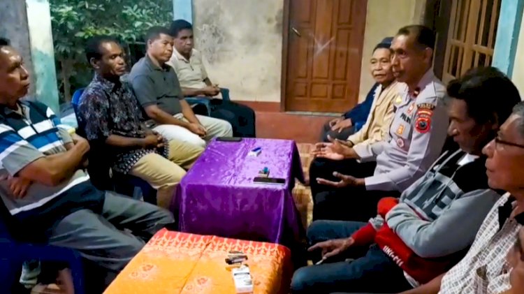 Kapolsek Adonara Barat Dorong Penyelesaian Masalah Horowura dan Hokohorowura Secara Adat dan Musyawarah