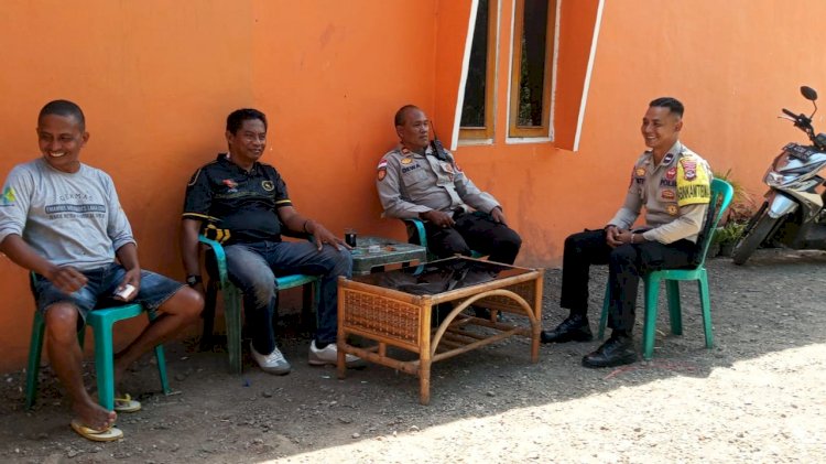 Tak Sekadar Patroli, Polsek Titehena Titip Pesan untuk Warga Watowara