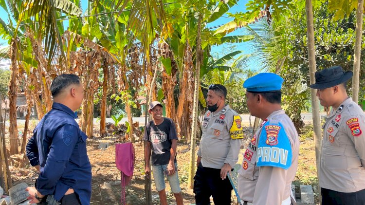 Merawat Rasa Aman di Bele, Polres Flores Timur Perkuat Komunikasi dengan Warga