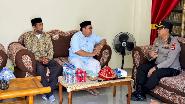 Kapolres Flores Timur AKBP Gede Putra Yase Jalin Silaturahmi dengan Ketua MUI, Perkuat Sinergi Jaga Kamtibmas