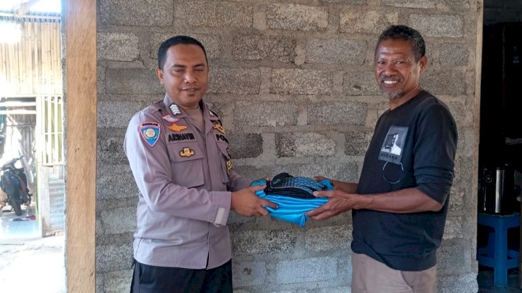 Kostum Baru, Semangat Baru, Bhabinkamtibmas Rangkul Pemuda Bayuntaa