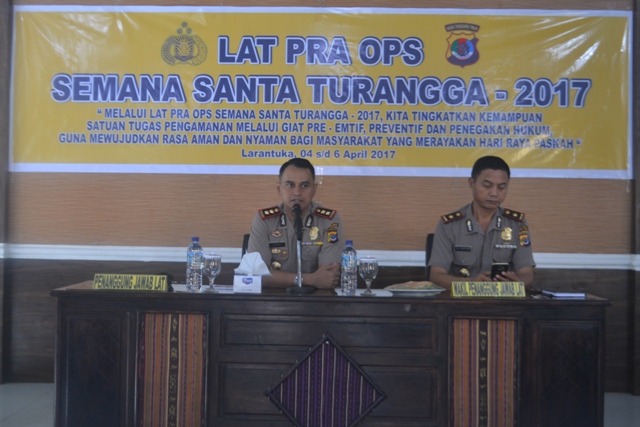 Lat Pra Ops Semana Santa Turangga - 2017