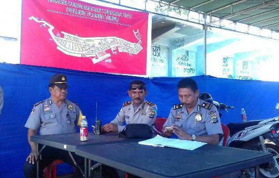 Kunjungan Tim Supervisi Ops Ramadniya 2017 Polda NTT Di Polres Flotim