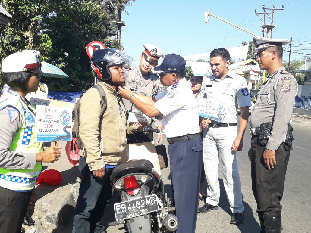 Pencanangan Tahun Keselamatan untuk Kemanusiaan, di wilayah hukum Polres Flotim