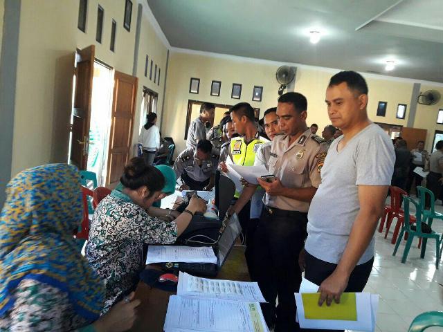 Rikkes  Berkala Polres Flotim oleh Team Biddokes Polda NTT