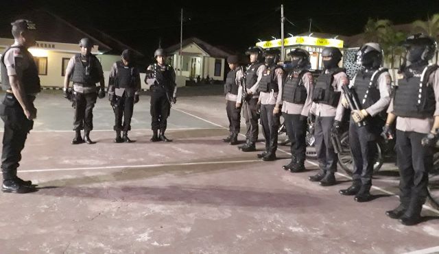 Tim PANA ELANG Polres Flotim Giat Patroli Malam, Berikan Pelayanan untuk Antisipasi Gangguan Kamtibmas