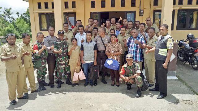 Kapolsek Wulanggitang, Giat Program SIGAP Dalam Rangka Sosialisasi Pengawalan Alokasi Dana Desa Kepada Kades Se-Kecamatan Wulanggitang dan Ile Bura Kabupaten Flotim