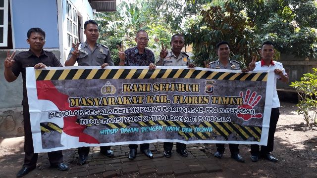 Pererat Silaturahmi, Tim Ops Bina Waspada Polres Flotim Silaturahmi Tokoh Adat Larantuka