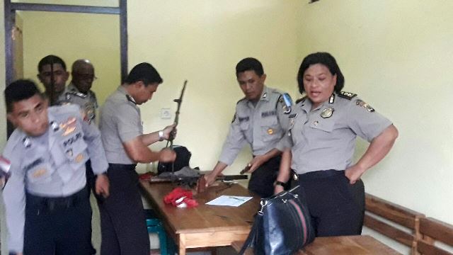 Supervisi Biro Sarpras Polda NTT di Polres Flotim