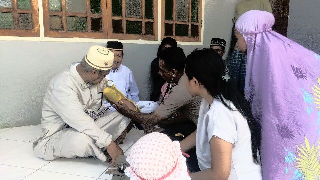 Urdokkes Polres Flotim Oskar A. Lobo, AMK Lakukan Home Visit Kepada Para Tokoh Agama