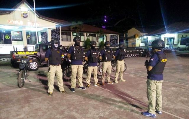 Tim PANA ELANG Polres Flotim Tingkatkan Patroli Kota Dalam rangka Cipkon Kamtibmas Jelang Pilgub NTT 2018