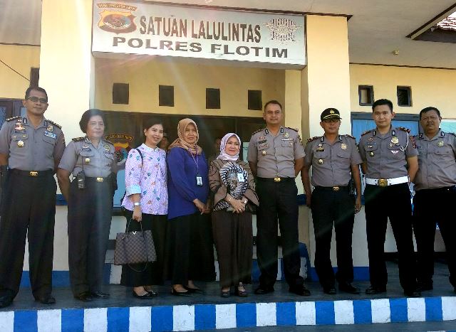 Deputi Bidang Pelayanan Publik Kemenpan RI Mengunjungi Polres Flotim Untuk Meninjau Langsung Ruang Pelayanan Publik