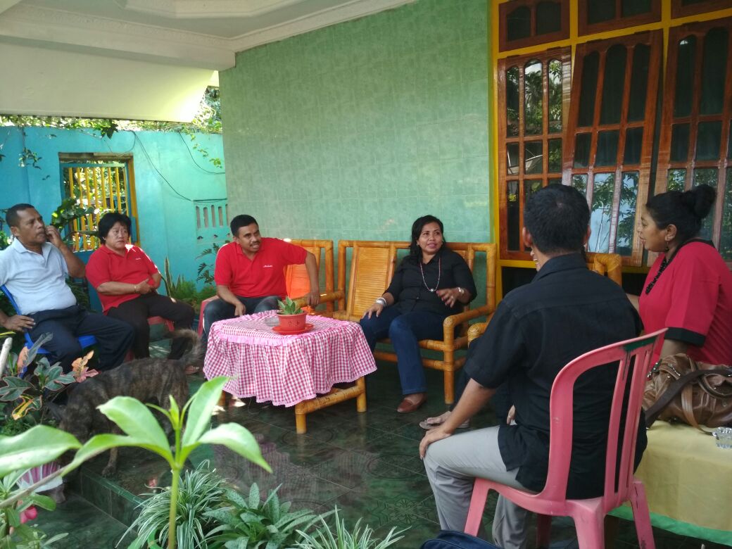 Kapolsek Titehena Pimpin Giat Pengamanan Kampanye Paslon Gubernur dan Wakil Gubernur NTT Periode 2018/2023 dari Paket Marhaen di Zona IV Wilayah Kabupaten Flotim