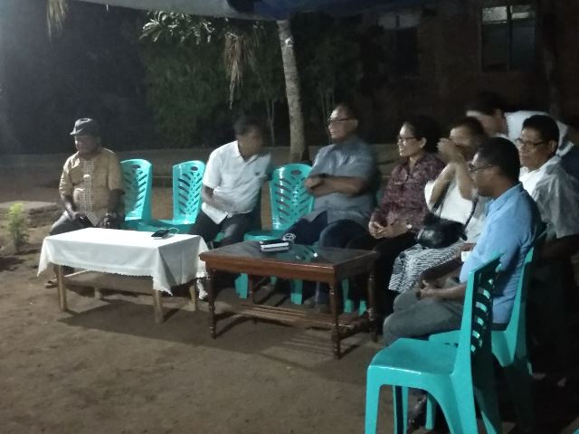 Personil Polres Flotim Melaksanakan Pengamanan Giat Kampanye Paslon Gubernur dan Wakil Gubernur NTT dari Paket Viktor - Joss