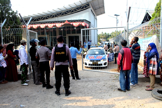 Polres Flotim, Pengamanan Kepulangan Jema'ah Haji Kab. Flotim 1439 H / 2018