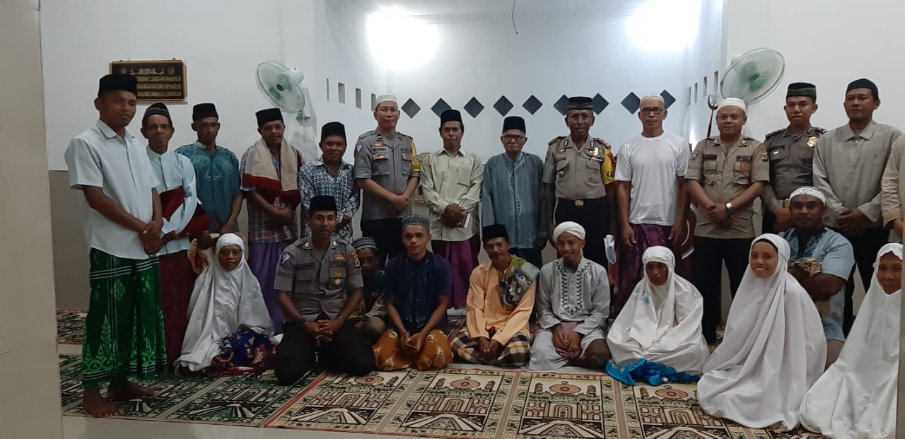 Semarak Bulan Ramadhan 1440 H, Safari  Ramadhan Polres Flotim Berlangsung Di Masjid Baitul Mukmin Waiklibang - Tanjung Bunga