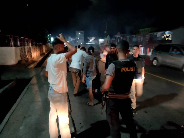 Cipta kondisi Kamtibmas, Pana Elang Laksanakan Patroli di Seputaran Kota
