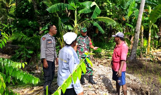 Bersinergi, Bhabinkamtibmas dan Babinsa Giatkan Sambang Bareng Demi Pelihara Kamtibmas di Desa Binaan
