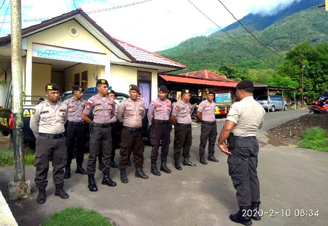 Cegah Kriminalitas, Sat Sabhara Polres Flotim Lakukan Patroli Dialogis
