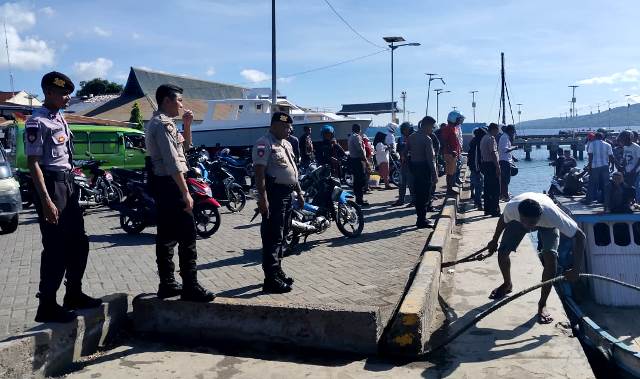 Pastikan Situasi Aman, Sat Samapta Patroli di Seputaran Kota