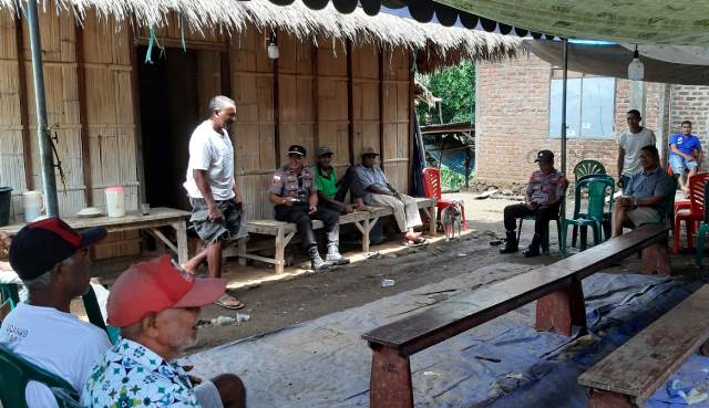 Himbauan Kamtibmas Oleh Kapolsek Adonara Bersama Kapospol Witihama